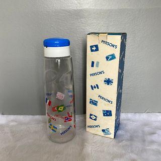 Person's Vintage Collectible Water Bottle