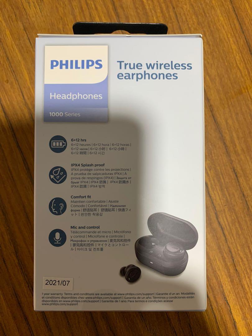 Philips wireless headphones 1000 series tat1215 Audio Earphones