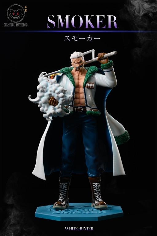 [PO] Black Studios One Piece Zephyr & Smoker Statues GK, Hobbies