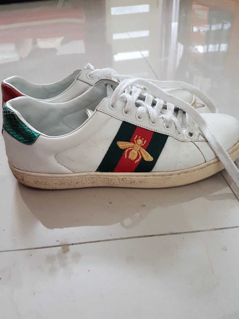 second hand gucci trainers