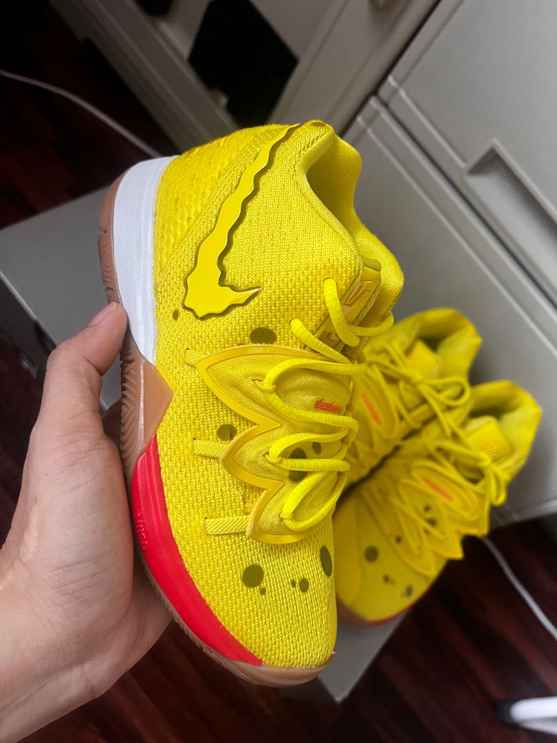 kyrie 5 spongebob kids