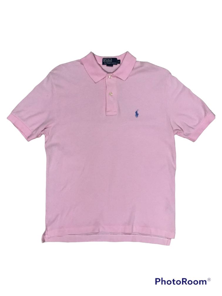 Ralph Lauren Pink Polo Shirt, Men's Fashion, Tops & Sets, Tshirts & Polo  Shirts on Carousell