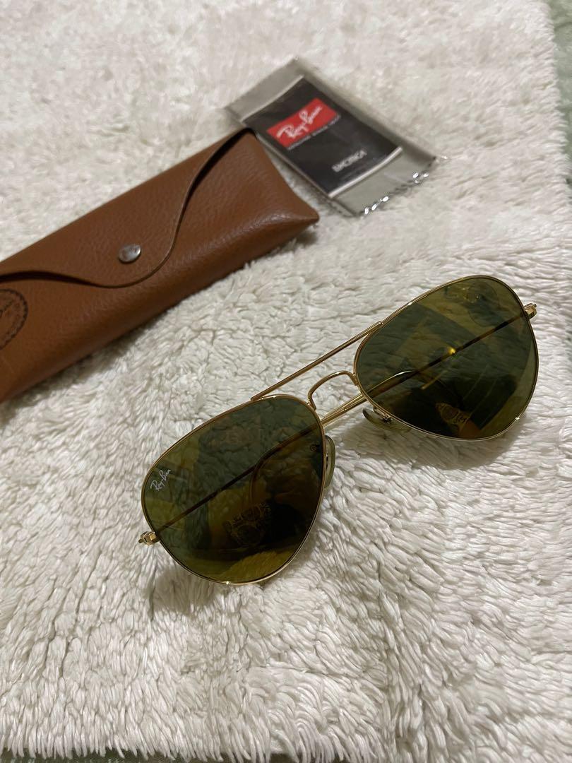 Ray ban 3025 aviator large metal W3275 580 3m, Women's Fashion, Watches \u0026  Accessories, Sunglasses \u0026 Eyewear on Carousell