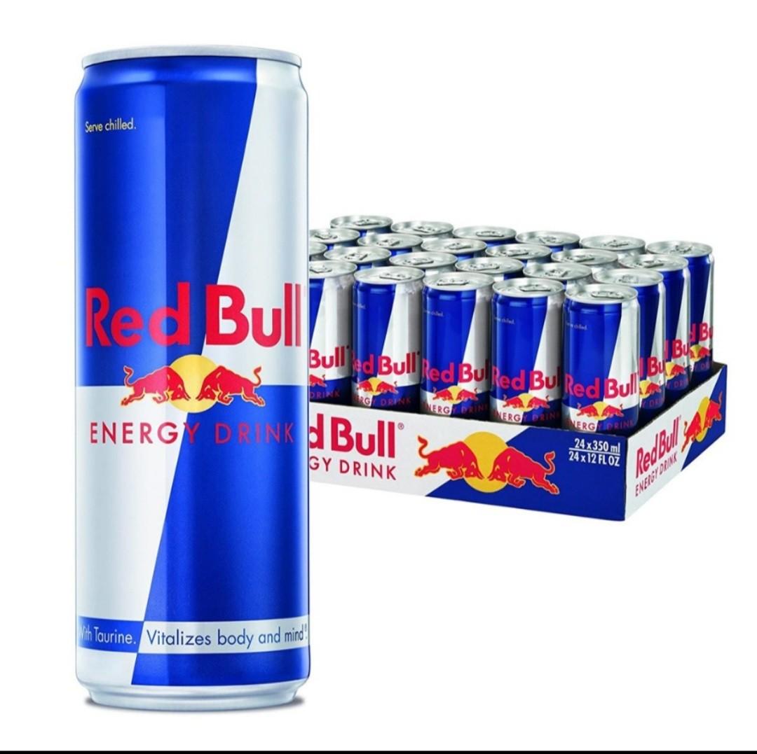 Red Bull Original And Sugar Free 48 Cans 2 Carton Food Drinks Beverages On Carousell