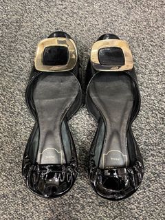 Roger Vivier RV 鞋子 平底芭蕾舞鞋 36 號64237986780545110