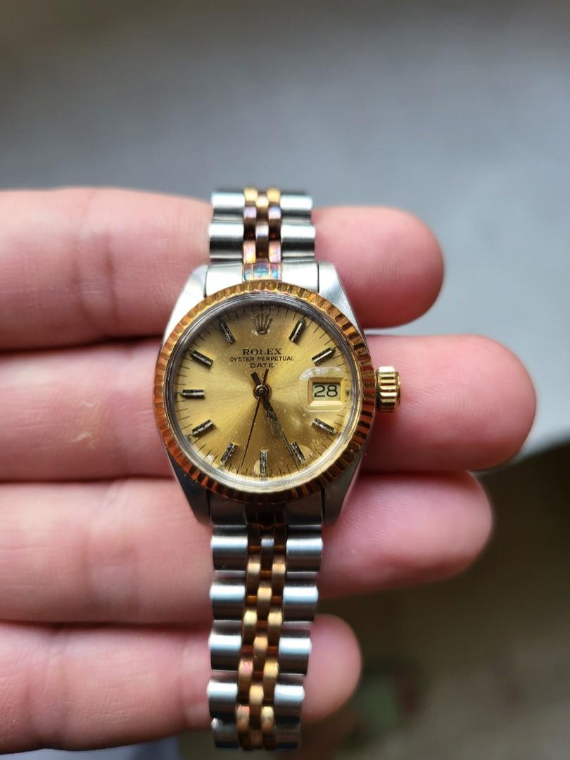 Damen rolex clearance oyster perpetual datejust
