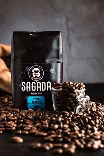 Sagada Premium Roast Pure Arabica Coffee Beans 250g Whole Coarse Medium Fine Grind by AstroBeans