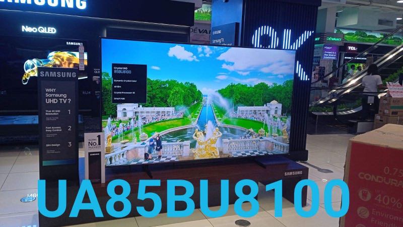 Samsung 85bu8100 clearance