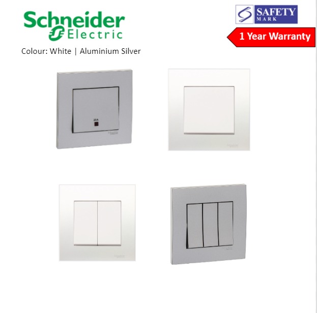 Schneider Electric Switches and Sockets + 70 electrical work (2 points switches/ sockets