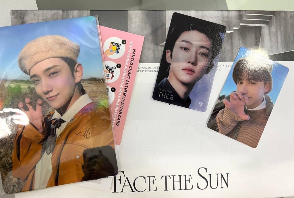 100％本物 SEVENTEEN FACE THE SUN weverse ラキドロ ジュン