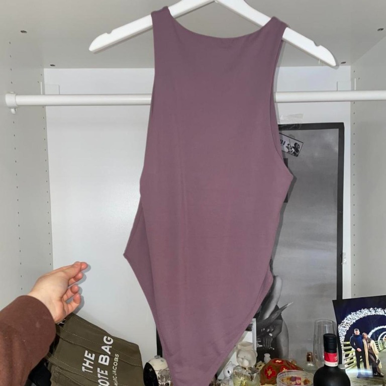 Zara Satin Corset Inspired Bodysuit, Women's Fashion, Tops, Other Tops on  Carousell