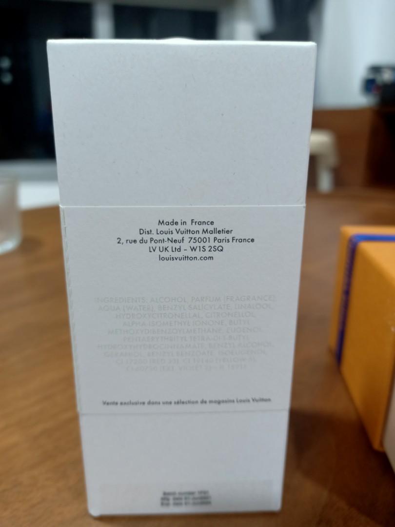 Brand New Box Louis Vuitton Parfum Fragrance LV x YK Spell On You