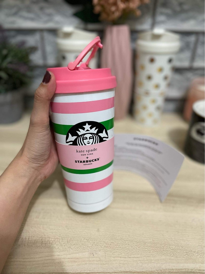 Starbucks x kate spade tumbler, Furniture & Home Living, Kitchenware