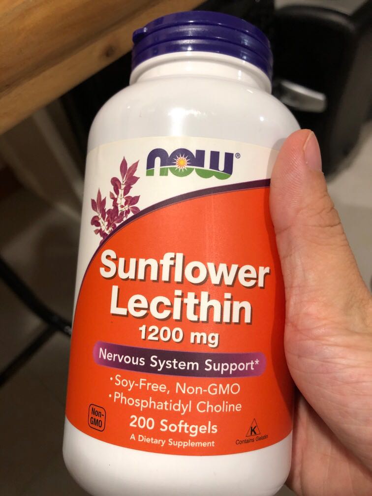 Sunflower Lecithin 200 softgel, Babies & Kids, Nursing & Feeding, Breastfeeding & Bottle Feeding