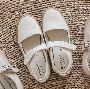 SUPERGA X LEIA LAUREN 2405 SANDAL SANDSHELL Women s Fashion