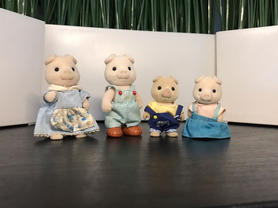 Sylvanian families outlet pig family