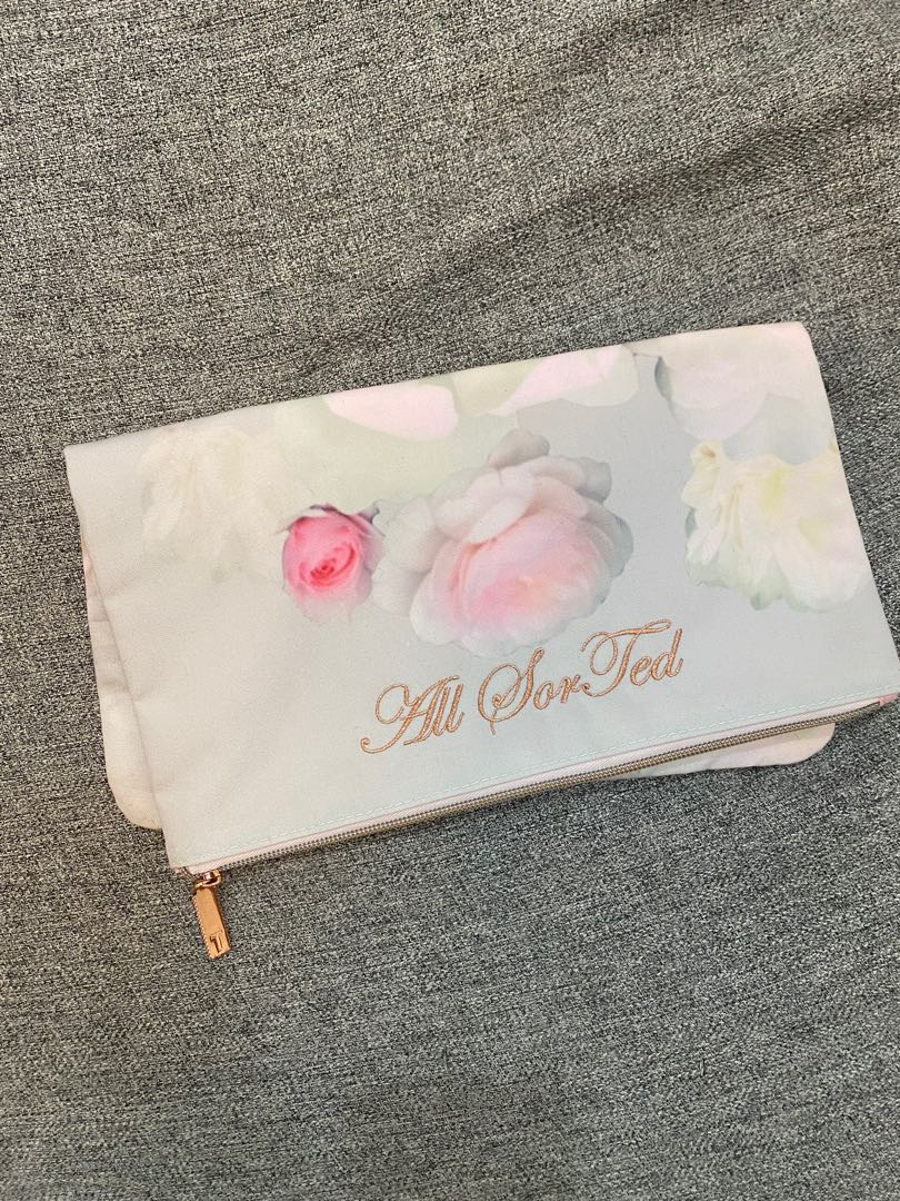 Ted Baker Travel Pouch Bag, Women's Fashion, Bags & Wallets, Purses