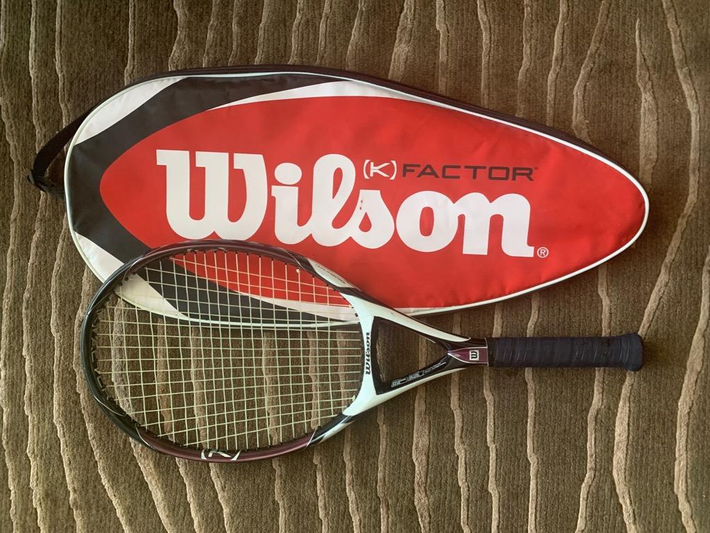 Tennis Racquet Wilson (K) Zero, Sports Equipment, Sports & Games