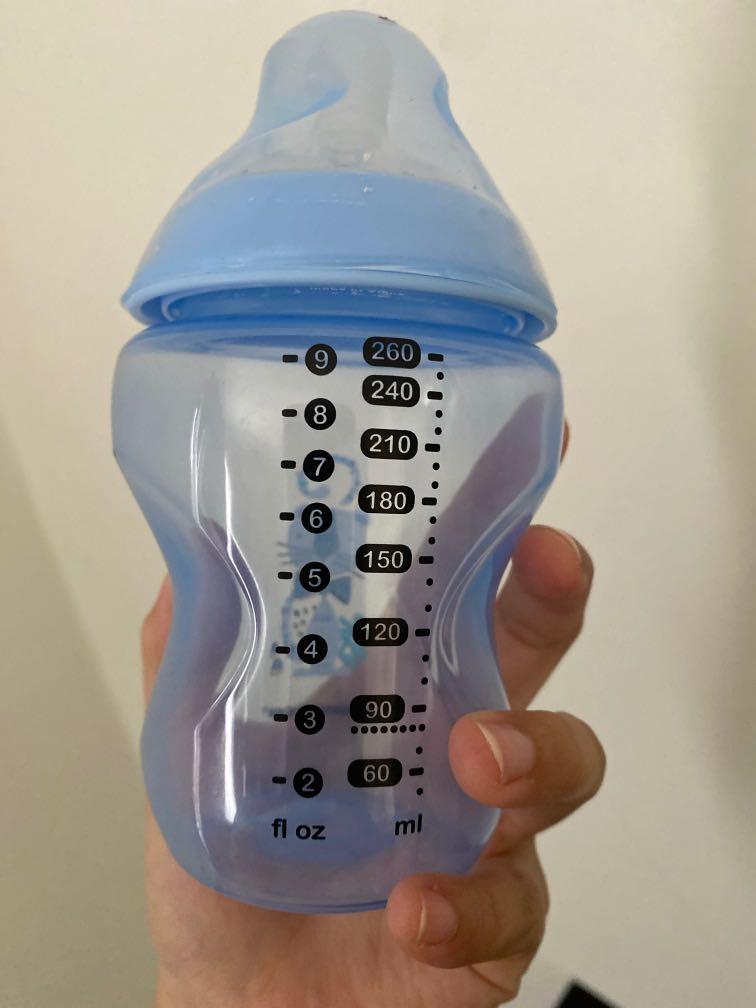 Tommee tippee bottle hot sale measurements