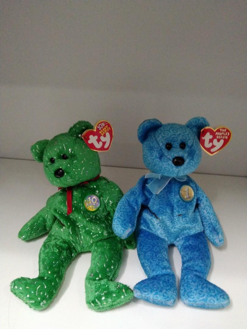 10 year shop beanie baby