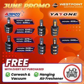 Tyres & Rims July Promo Westpoint Automotive Solutions | Flow Forged Rims | Altenzo Tyres | Yatone Tyres