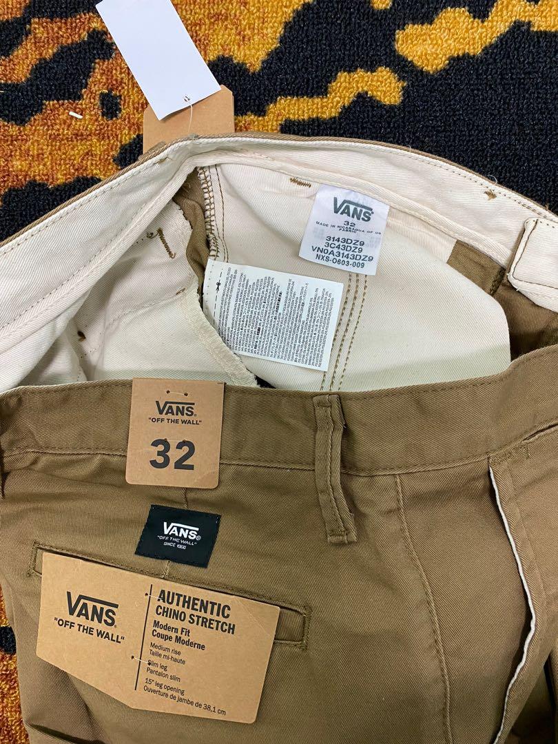 Vans authentic chino stretch 2025