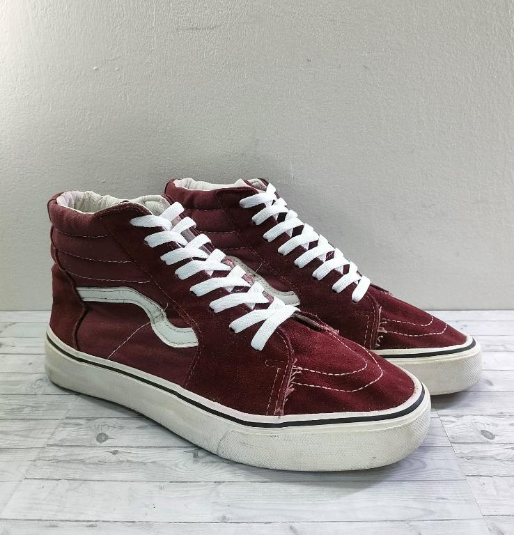 Vans clearance sk8 maroon
