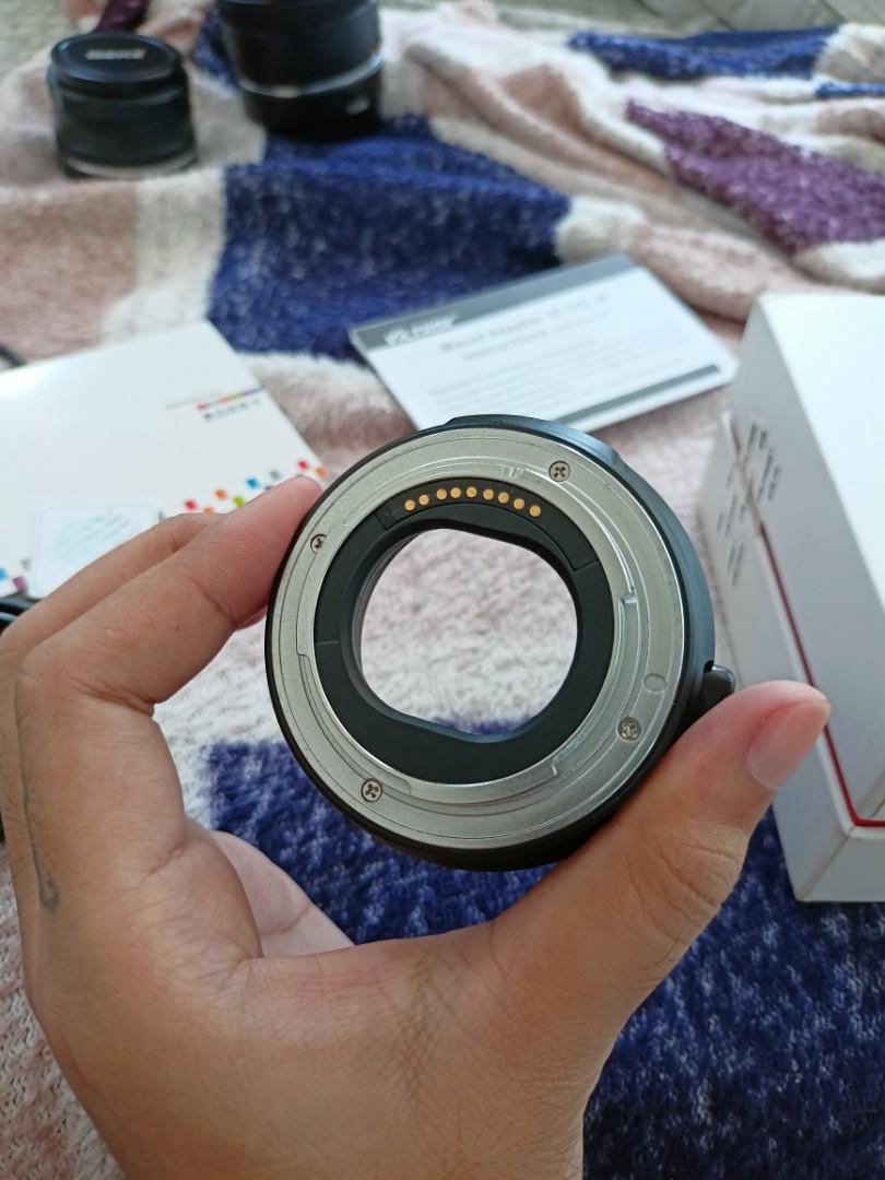Viltrox Ef to EFM adapter, Photography, Lens & Kits on Carousell