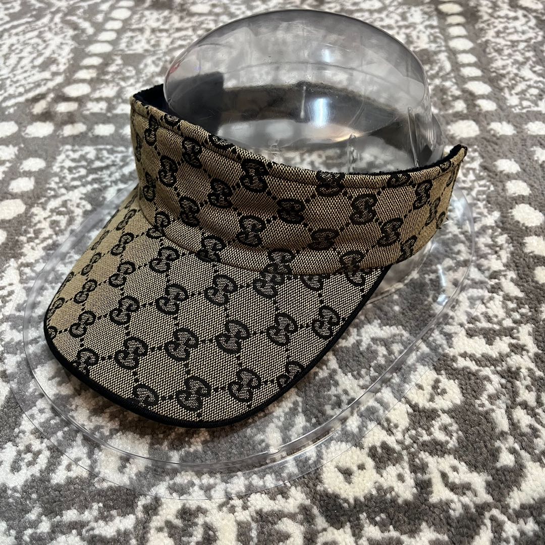Gucci visor shop hat