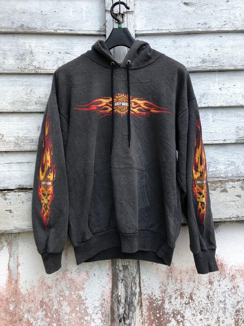 Harley davidson cheap hoodie vintage
