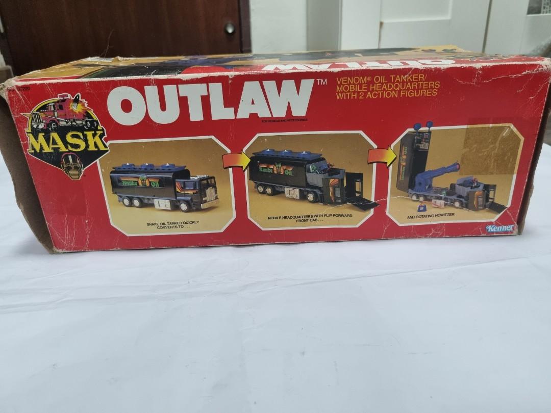 Figurine MASK Kenner - Outlaw Complète (années 80)