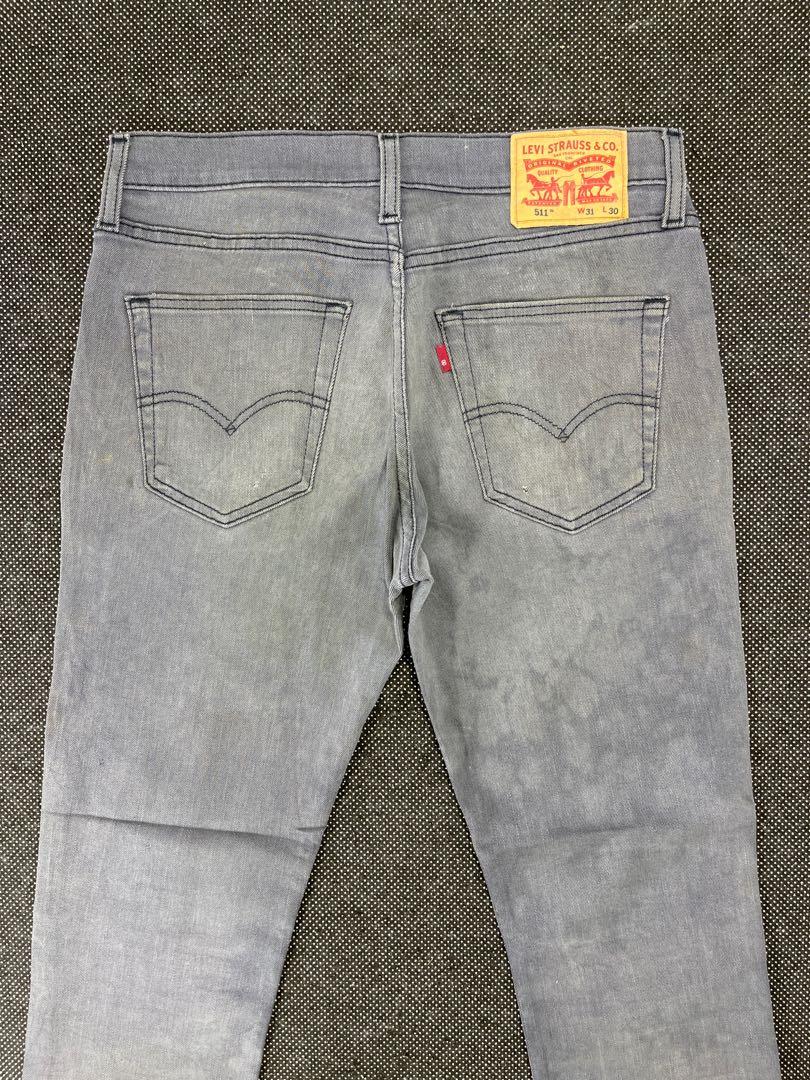Grey levi 511 sales