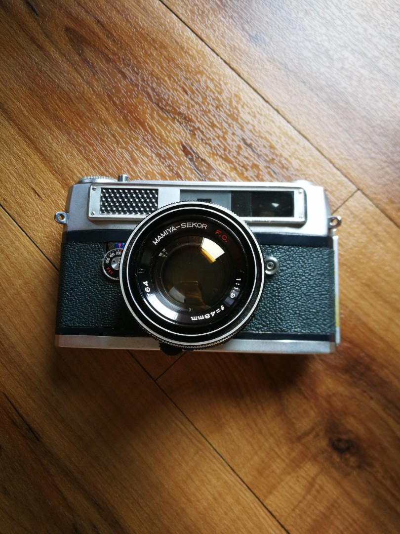 Vintage Rangefinder Film Camera Mamiya Ruby, Photography, Cameras on