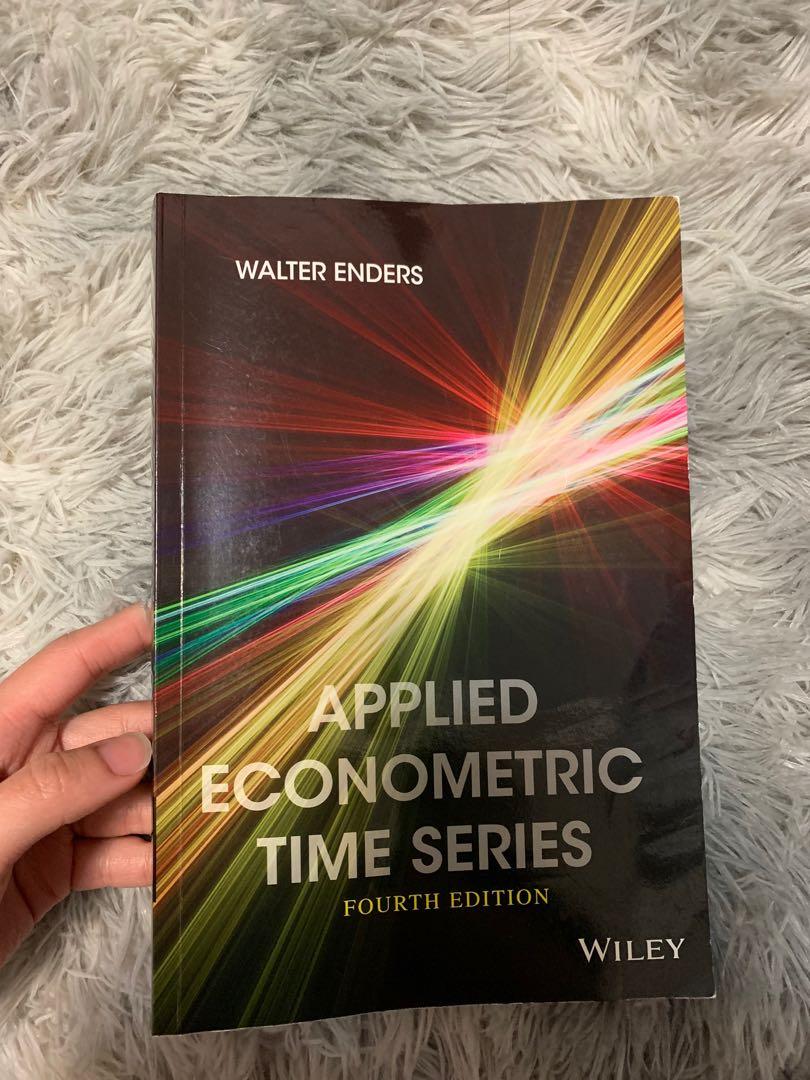 Walter Enders applied econometric time series, 興趣及遊戲, 書本及