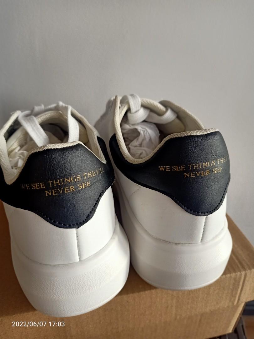 White Domba Shoes (Jungkook BTS), Women's Fashion, Footwear, Sneakers ...