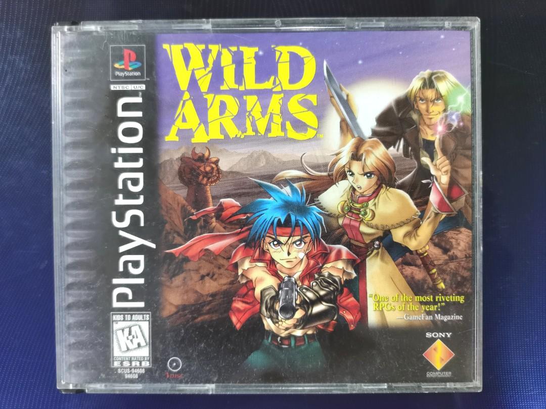 Wild Arms (NTSC - U/C) for PS1 Games Playstation, Video Gaming, Video  Games, PlayStation on Carousell