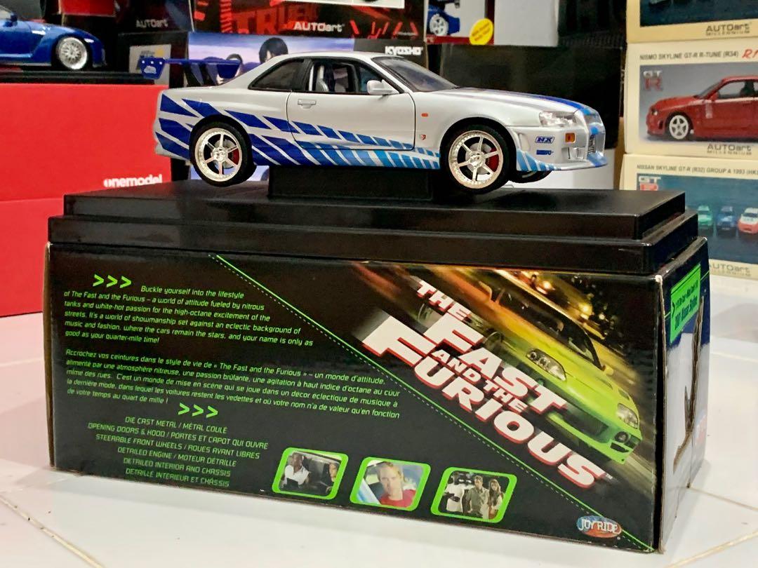 Ertl fast and furious cars top