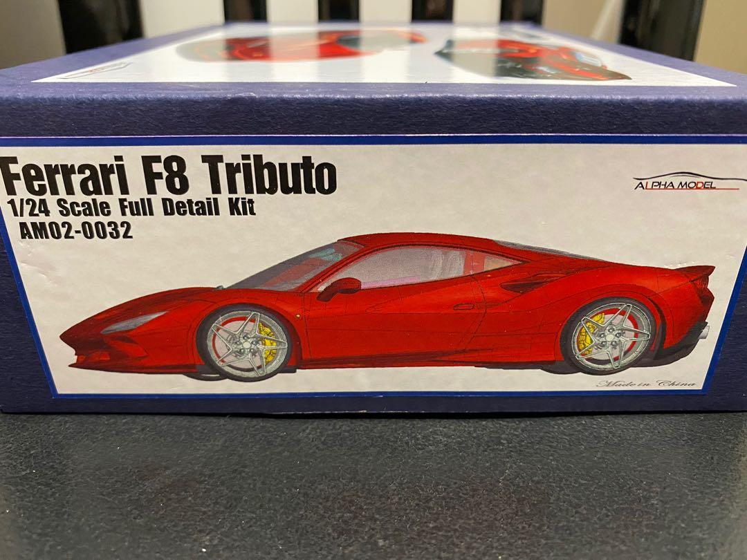 1/24 Alpha Model Hobby Design Ferrari F8 Tributo 首辦車, 興趣及 