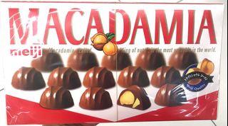 144g Big Size Meiji Macadamia Chocolate 20s