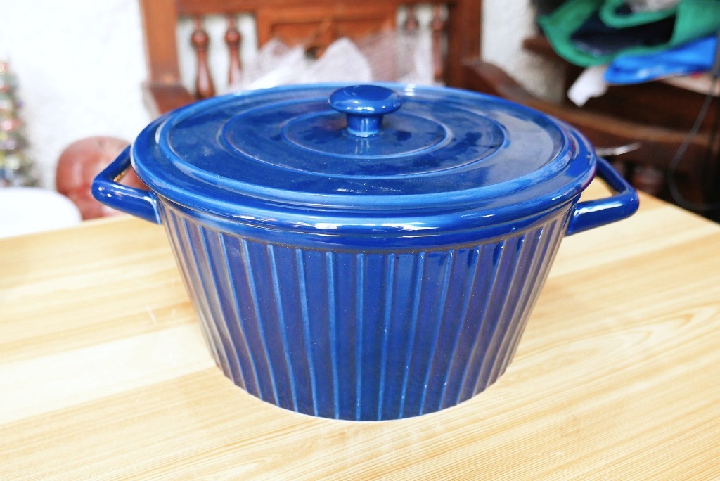 21CM Kitchen Porcelain Cooking Pot Serving Soup Bowl Food Heating