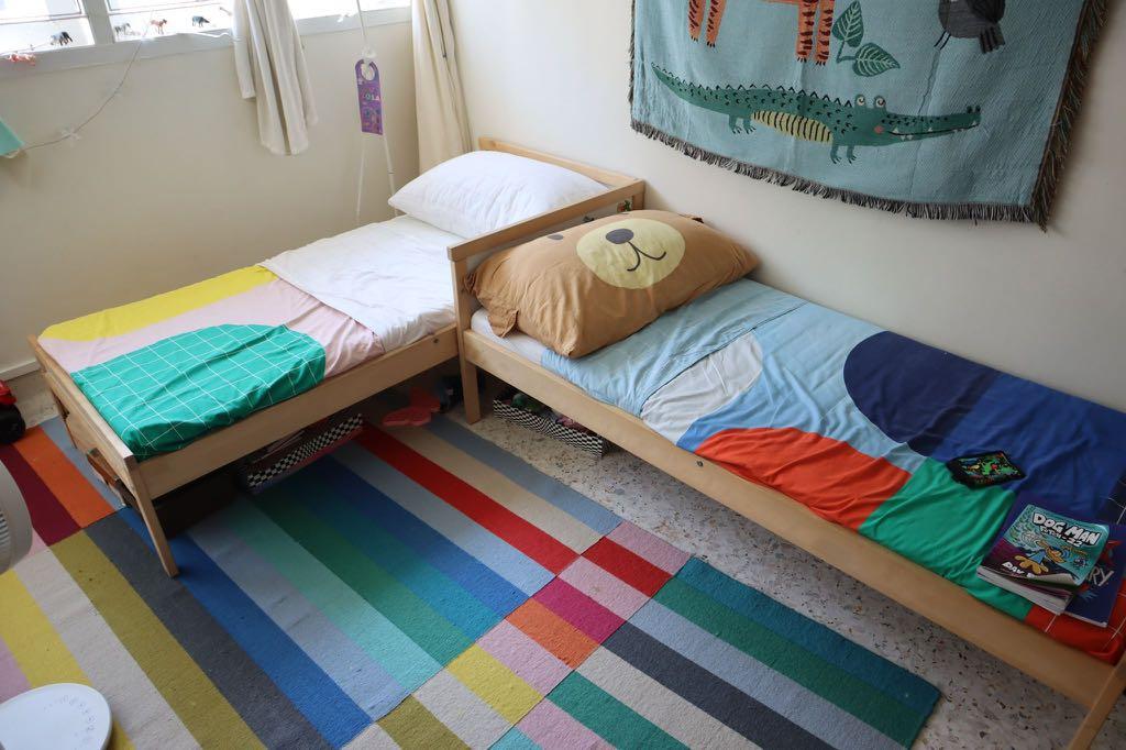 2 x Ikea beds for sale, Furniture & Home Living, Furniture, Bed Frames