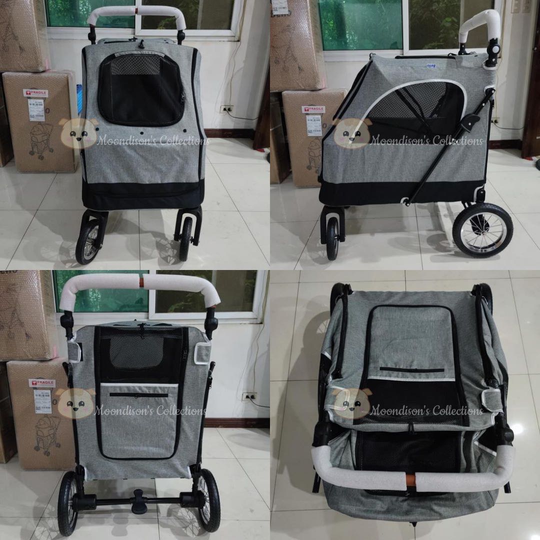 55kg capacity Pet Strollers for Big and heavy dogs, Pet Supplies, Homes
