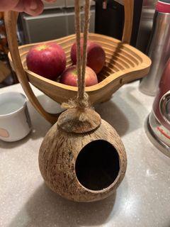 椰子🥥殼掛式鳥窩