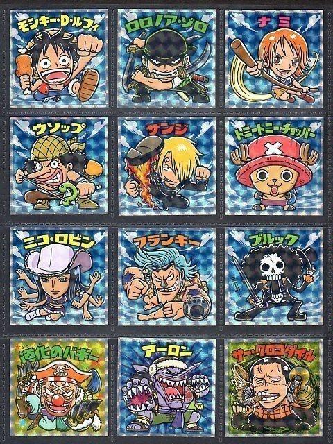 日本代購 全5套1款仙魔大戰x One Piece 海賊王超新星編 新世界編 周年lotte 樂天貼紙餅貼 興趣及遊戲 玩具 遊戲類 Carousell
