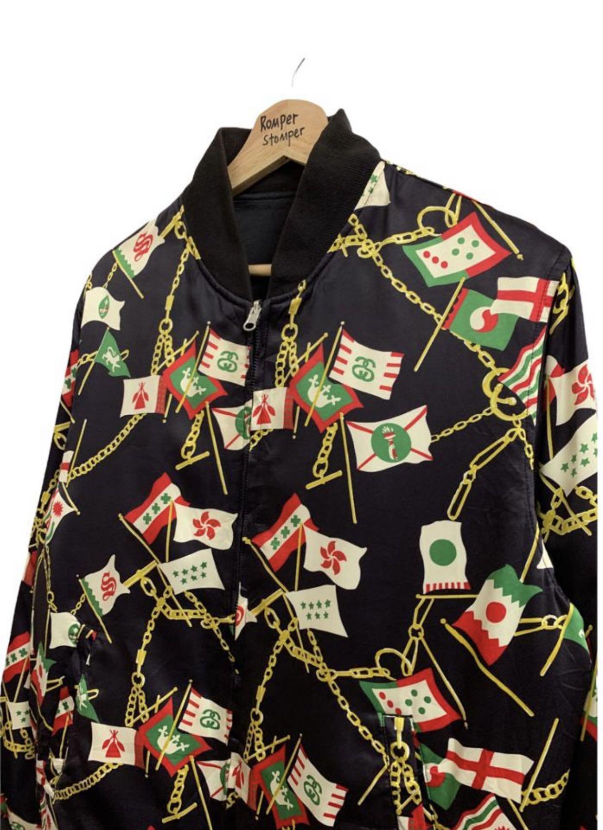 stussy monogram jacket