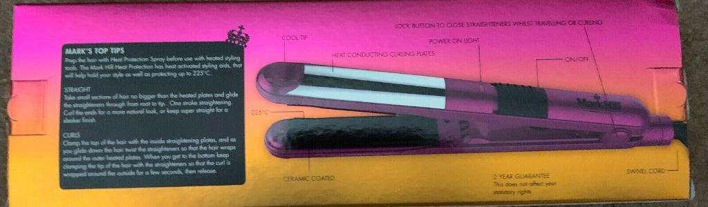 Mark hill 2 in 1 straightener top