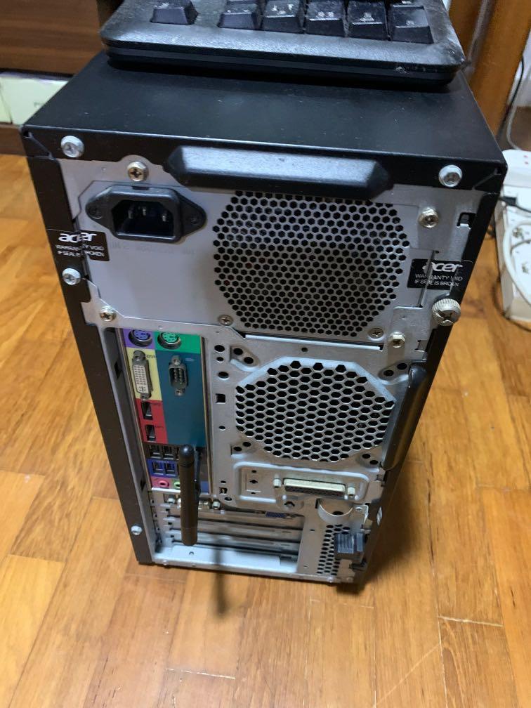 Acer (Windows 7) desktop, Computers & Tech, Desktops on Carousell