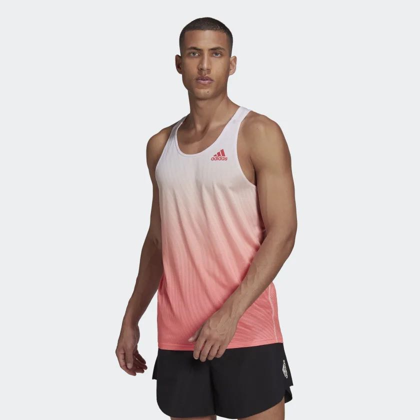 Adidas Adizero Singlet Men s Fashion Activewear on Carousell