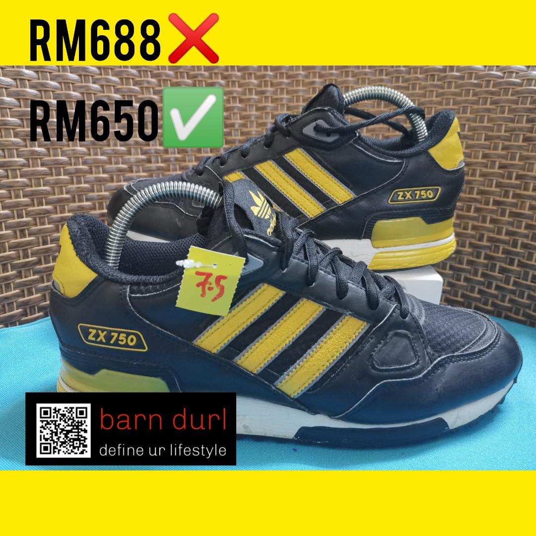 Adidas zx 75 new arrivals yellow black