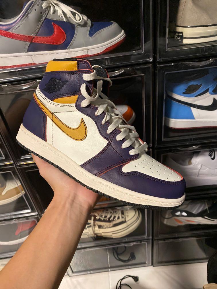 Air jordan 1 LA to Chicago, Men's Fashion, Footwear, Sneakers on Carousell